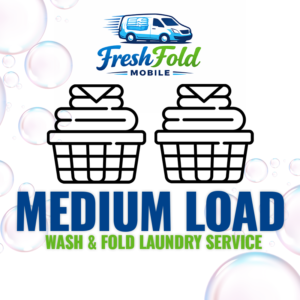 Medium Load Wash & Fold Laundry Service